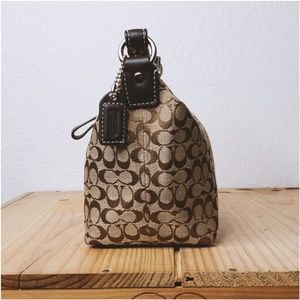 Small brown Coach handbag purse